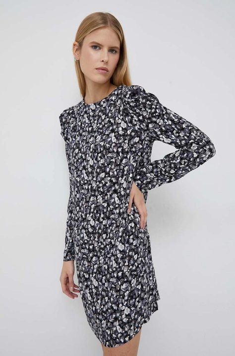 Платье Pepe Jeans Marlene Print цвет чёрный mini прямое