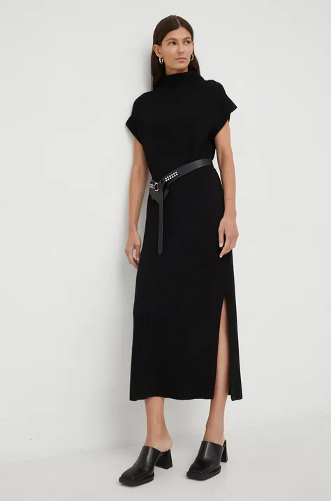 Сукня Drykorn колір чорний maxi пряма