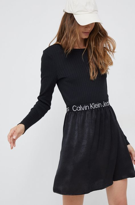 Šaty Calvin Klein Jeans