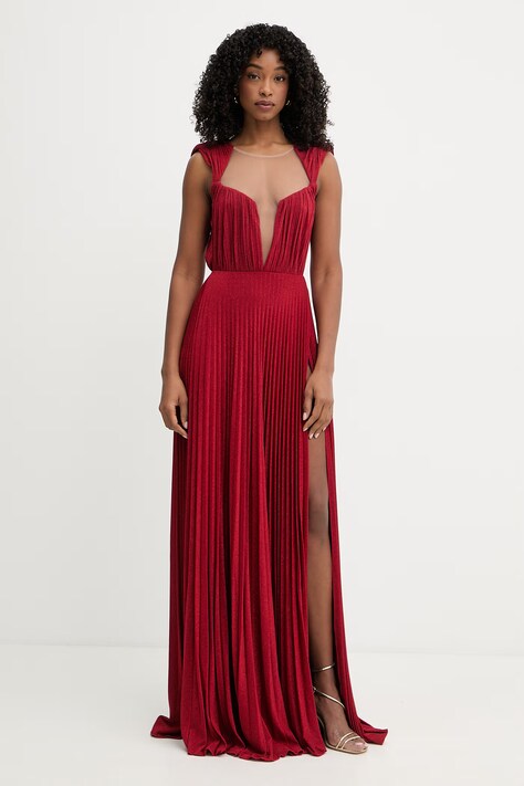 Elisabetta Franchi Sukienka czerwona