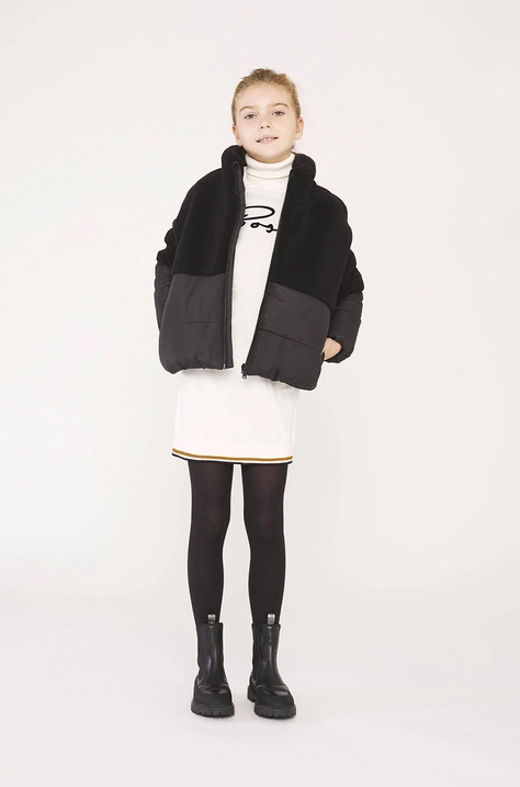 Детское платье BOSS цвет белый mini oversize