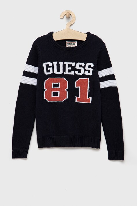 Дитячий бавовняний светер Guess