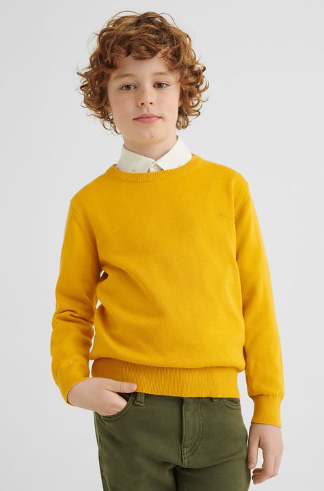 Детский хлопковый свитер Mayoral