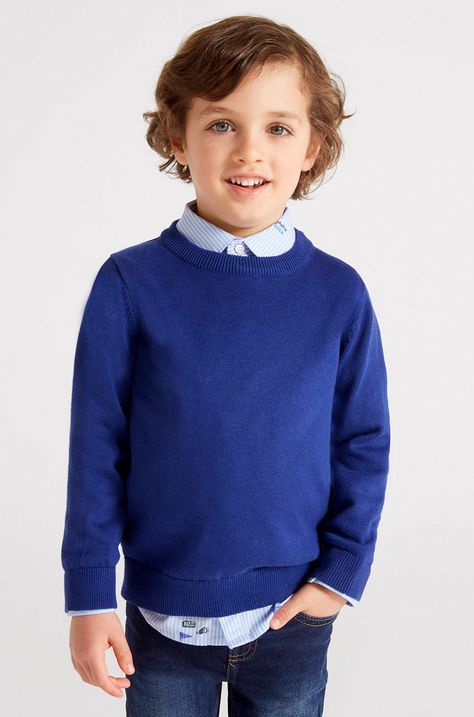 Dječji pamučni pulover Mayoral