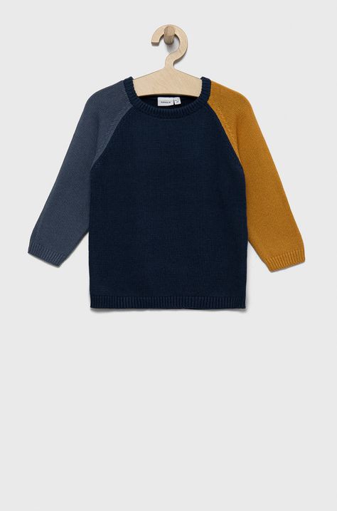 Детски памучен пуловер Name it