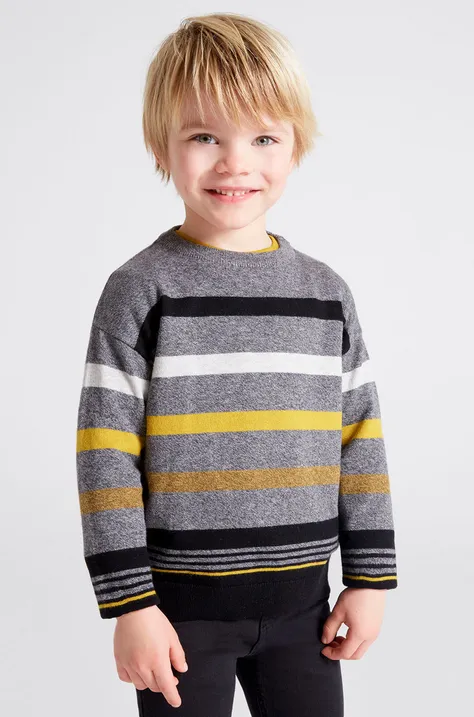 Дитячий светр Mayoral колір сірий