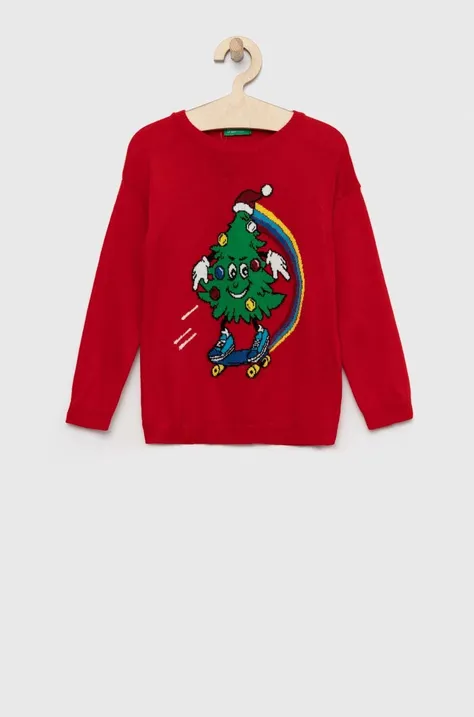 Детски пуловер United Colors of Benetton