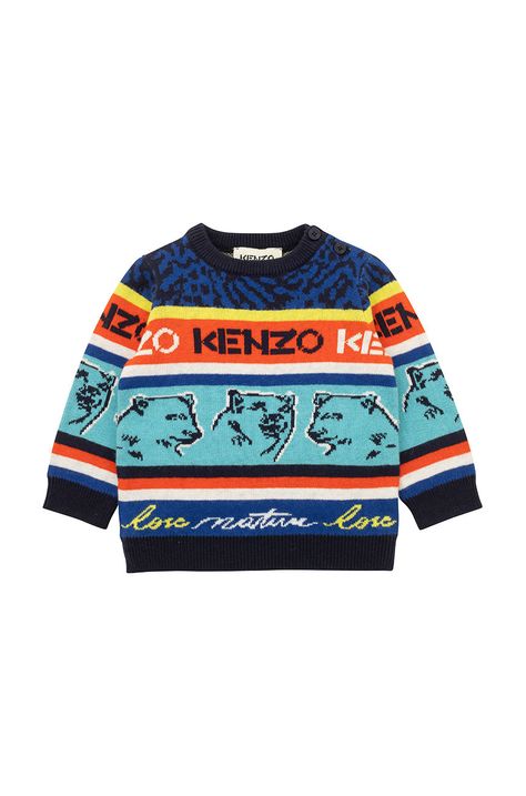 Бебешки пуловер Kenzo Kids