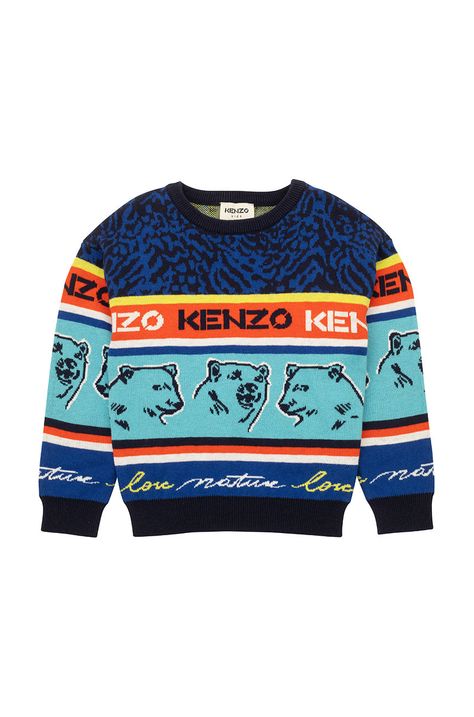 Детски пуловер Kenzo Kids