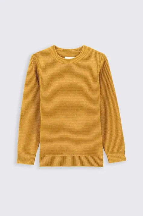 Otroški pulover Coccodrillo rumena barva