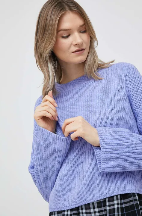 Vero Moda sweter damski kolor fioletowy