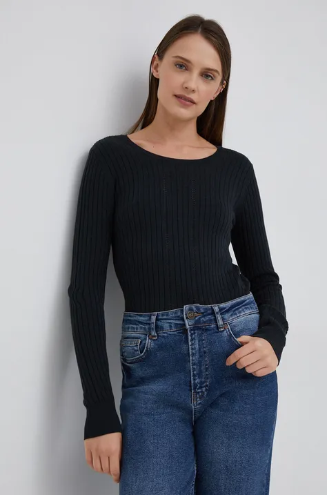 Pepe Jeans sweter damski kolor czarny lekki