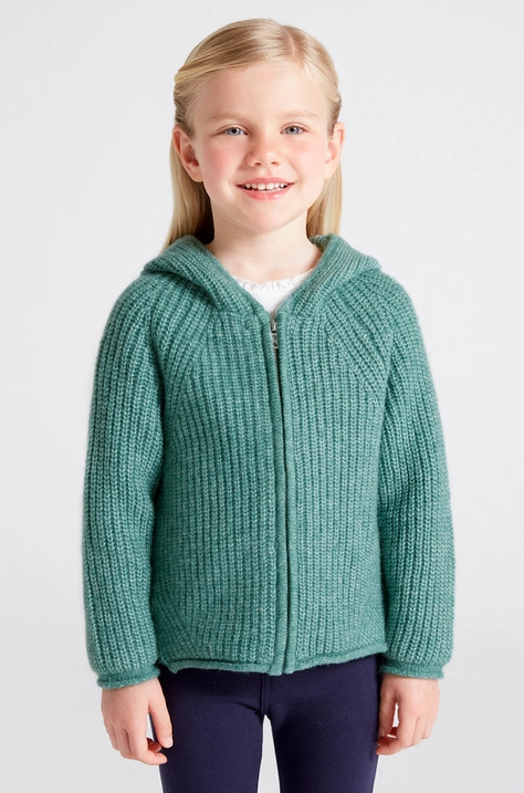 Mayoral cardigan copii culoarea verde