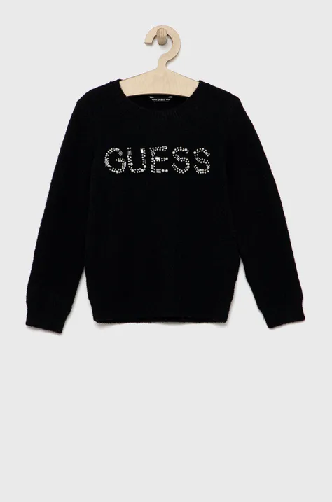 Dječji džemper Guess boja: crna, lagani