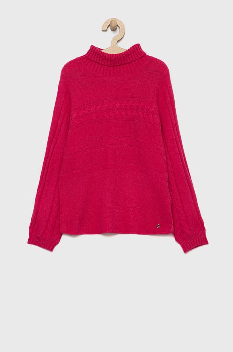 Guess pulover pentru copii din amestec de lana