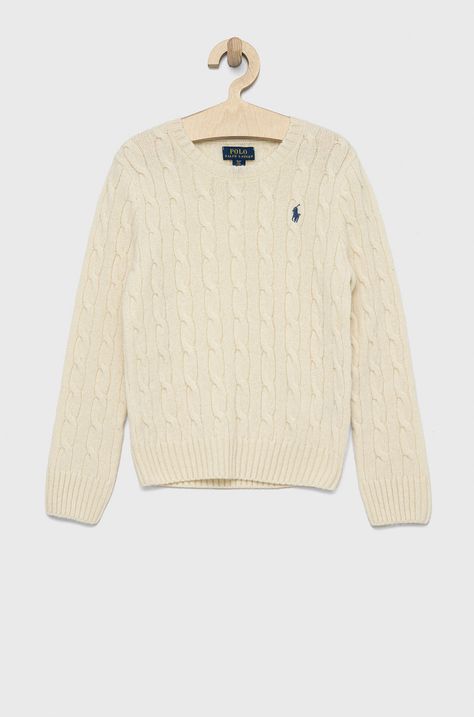 Detský vlnený sveter Polo Ralph Lauren