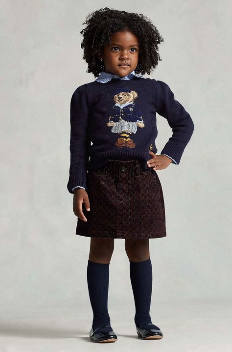 Otroški pulover s primesjo volne Polo Ralph Lauren