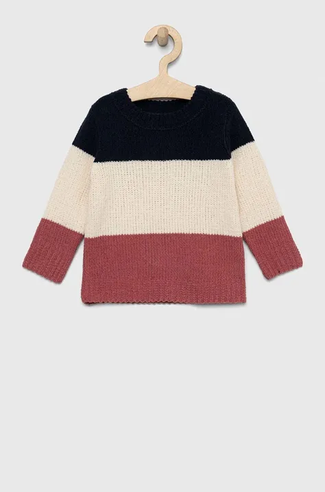 Παιδικό πουλόβερ Name it χρώμα: ροζ
