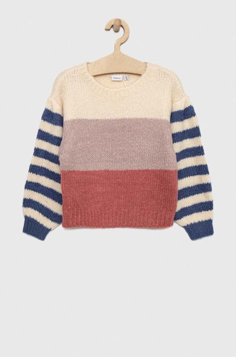 Otroški pulover s primesjo volne Name it