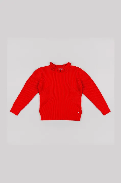 Dječji džemper zippy boja: narančasta