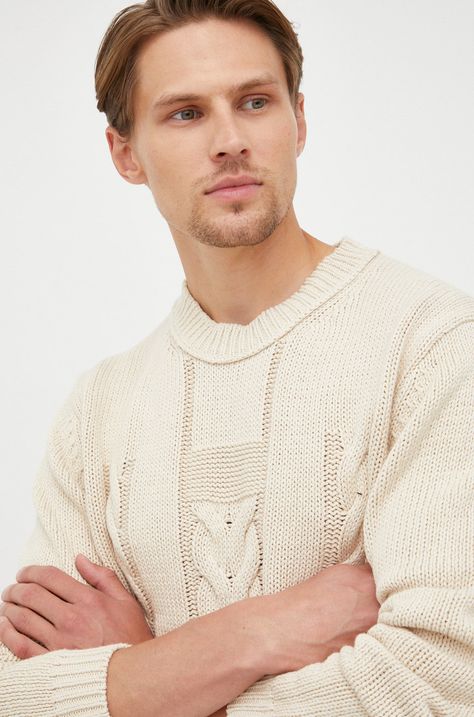 Пуловер с лен Tiger Of Sweden