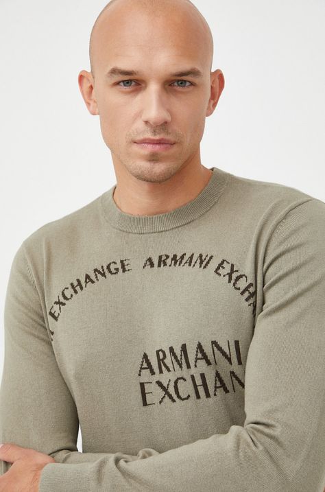 Pulover s primesjo kašmirja Armani Exchange