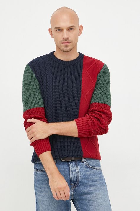 Памучен пуловер Pepe Jeans