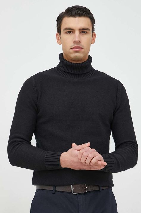 Pamučni pulover Selected Homme