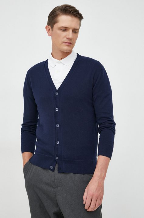 United Colors of Benetton cardigan din bumbac