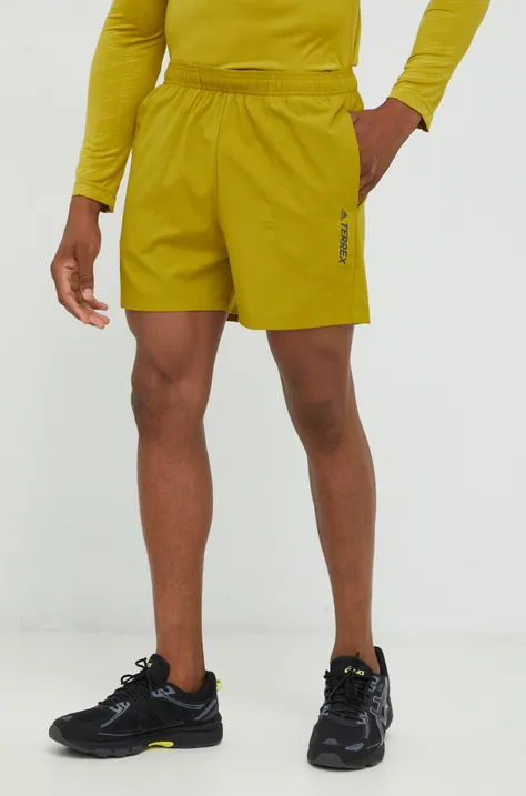 Sportske kratke hlače adidas TERREX Multi, za muškarce, boja: zelena