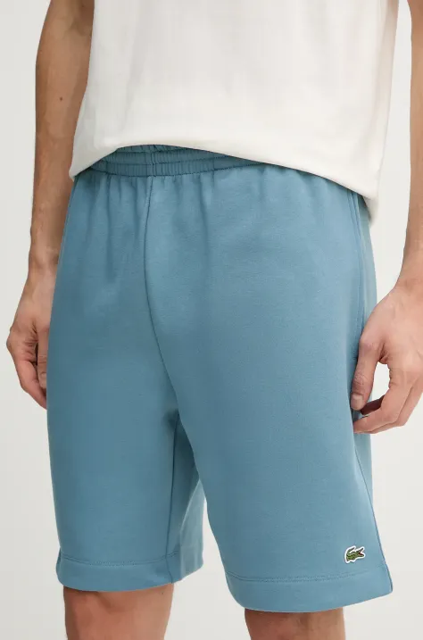 Lacoste pantaloni scurti barbati, culoarea turcoaz