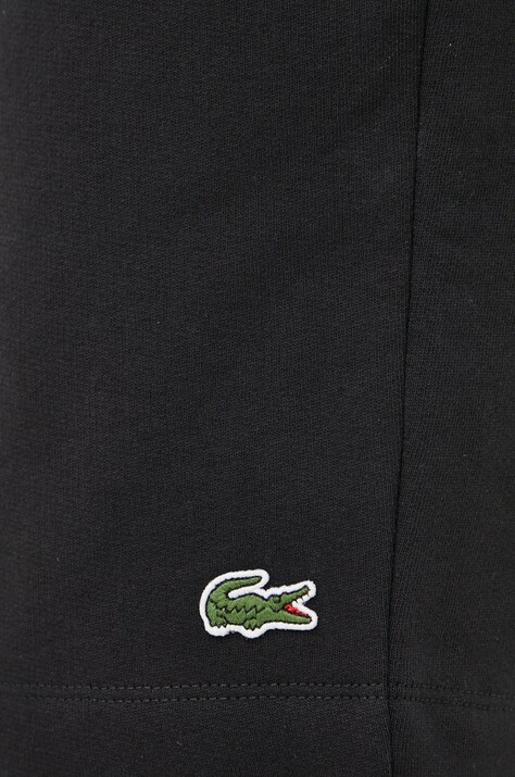 Lacoste трикотажні шорти чоловічі з бавовною — AW22-SZM061, чорний — фото 4