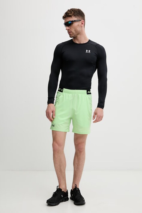 Under Armour szorty sportowe męskie Vanish Woven zielone 1373718