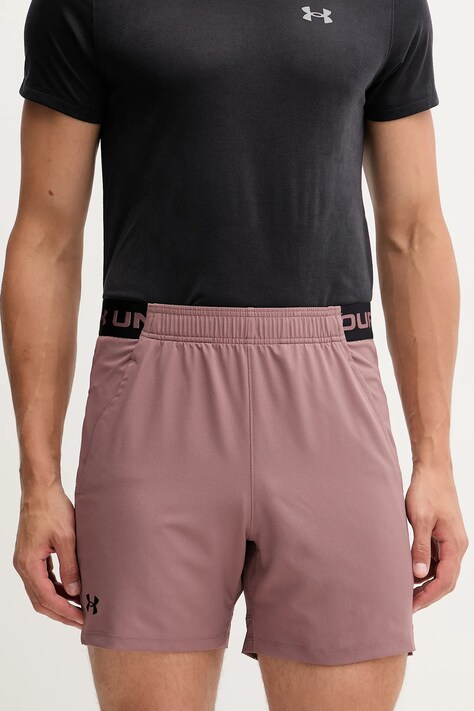 Under Armour szorty treningowe Vanish Woven kolor brązowy 1373718