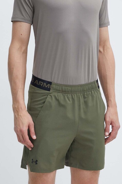 Under Armour szorty treningowe Vanish kolor zielony 1373718