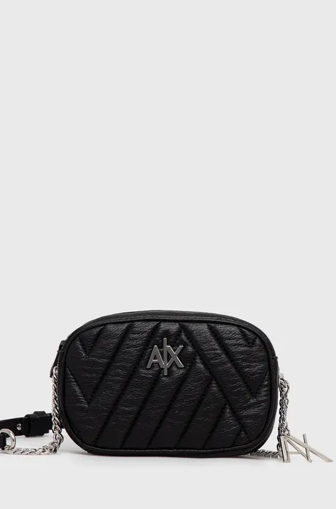 Τσάντα Armani Exchange χρώμα: μαύρο 942855 2F745