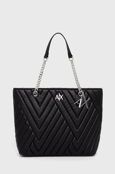 Armani Exchange poseta culoarea negru