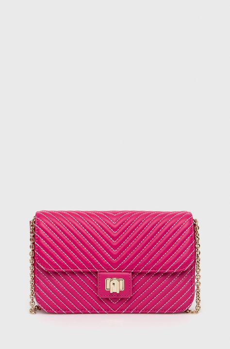 Kožená kabelka Furla