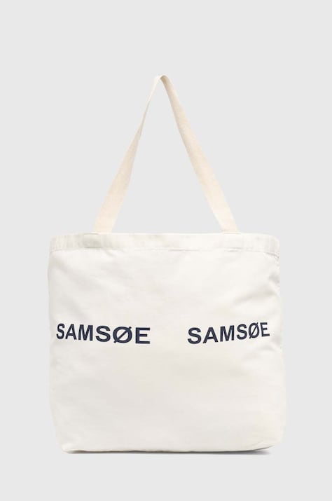 Samsoe Samsoe poseta FRINKA culoarea bej, F20300113