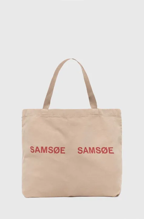 Samsoe Samsoe handbag beige color