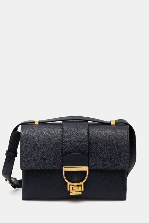 Coccinelle poșetă de piele culoarea gri, E1 MD5 12 07 01