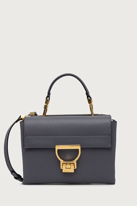 Coccinelle Сумка crossbody для женщин кожаная серая E1 MD5 55 B7 01