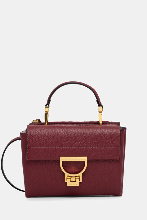 Coccinelle geantă de piele culoarea negru, E1 MD5 55 B7 01