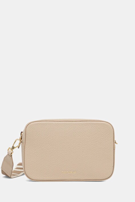 Coccinelle torebka skórzana kolor beżowy E5 MN5 55 I1 01