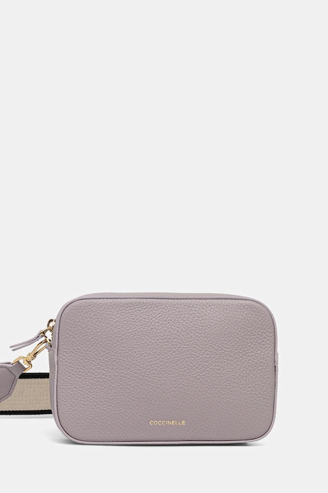 Coccinelle torebka skórzana kolor szary E5 MN5 55 I1 01