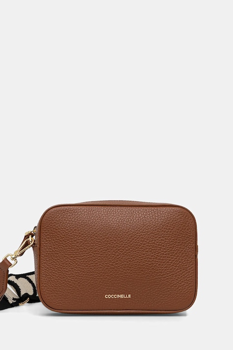 Coccinelle poșetă de piele culoarea negru, E5 MN5 55 I1 01