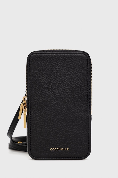 Coccinelle carcasa de telefon culoarea negru