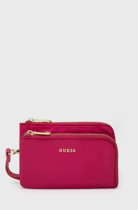 Kozmetička torba Guess boja: ružičasta