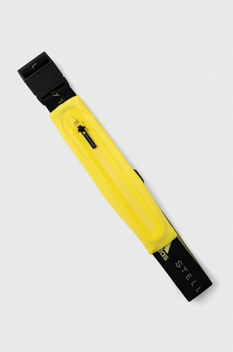 Τσαντάκι τρεξίματος adidas by Stella McCartney χρώμα: κίτρινο