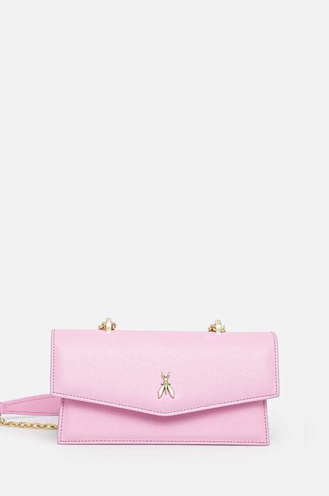 Patrizia Pepe poseta de piele culoarea roz, 2B0032 L061